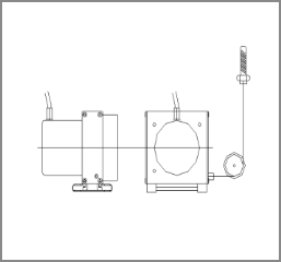 拉繩位移傳感器安裝需要注意的圖示