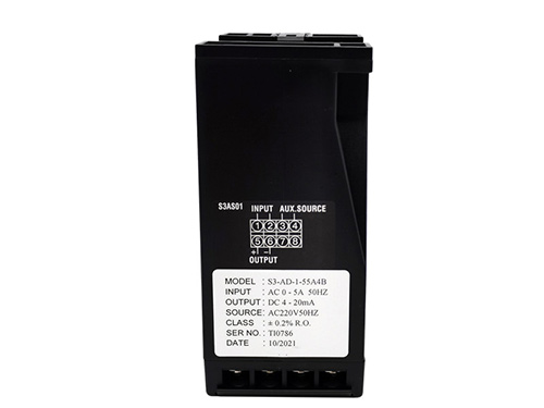 臺灣TAIK臺技 S3-AD單相電流變送器 轉換器